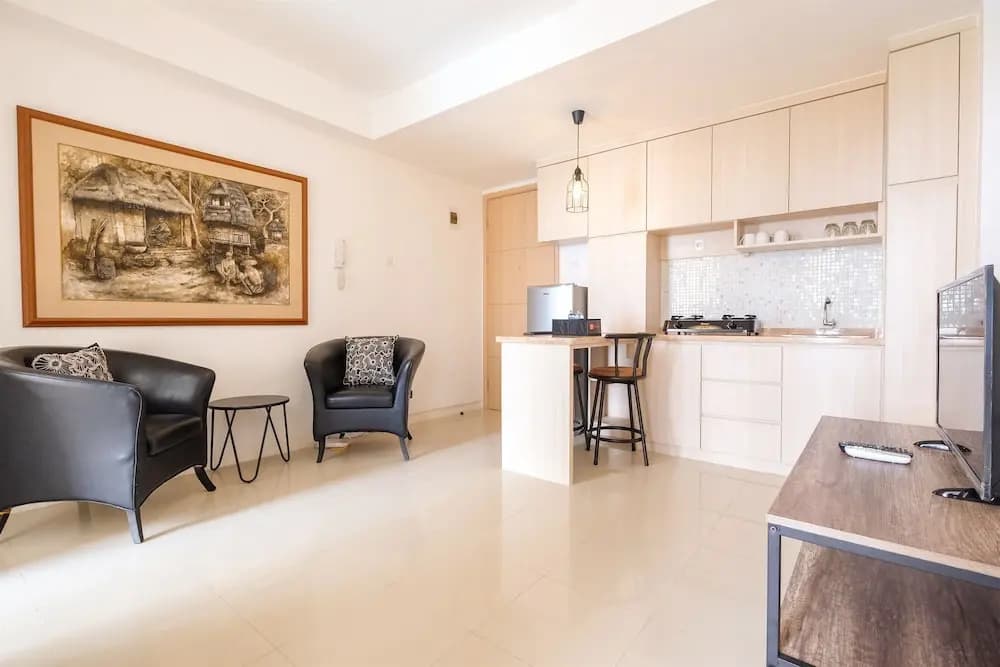 Spacious Bassura City Apartment with Pool View - photo 17