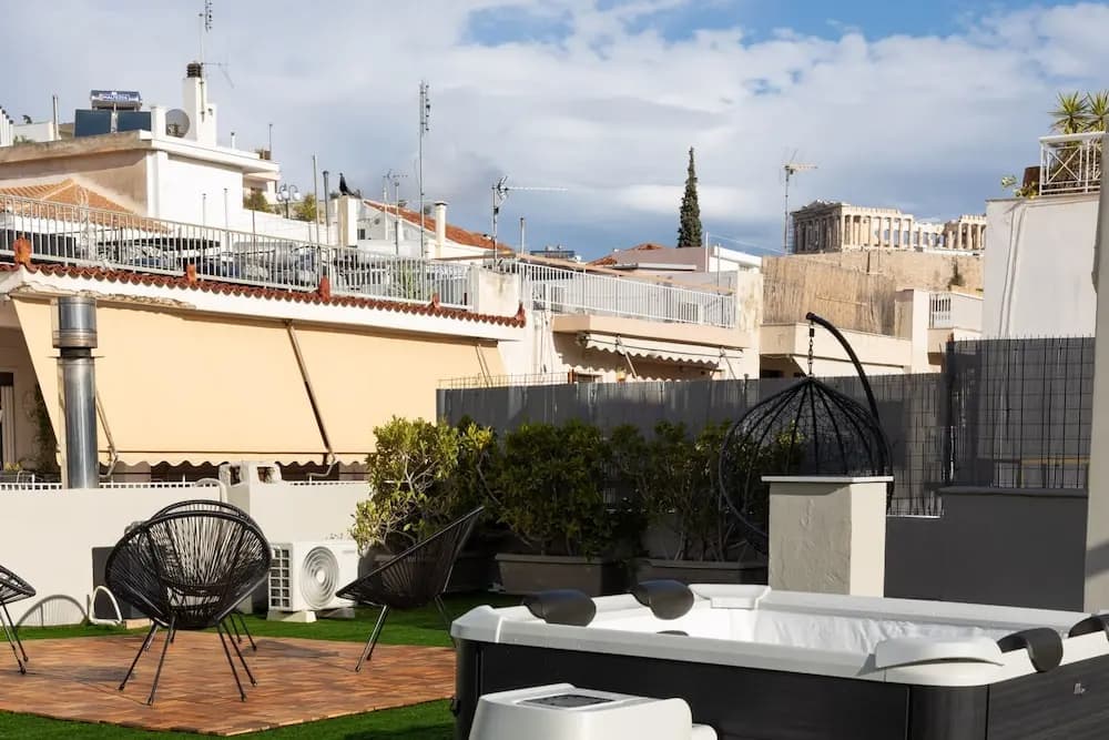 Acropolis View 3-bdrm With Rooftop Garden Jacuzzi - photo 14
