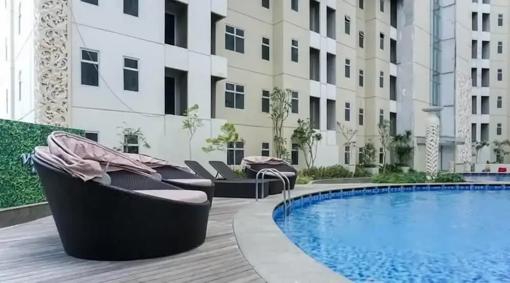 Basic Simple 1Br At Apartment Vittoria Residence - photo 15