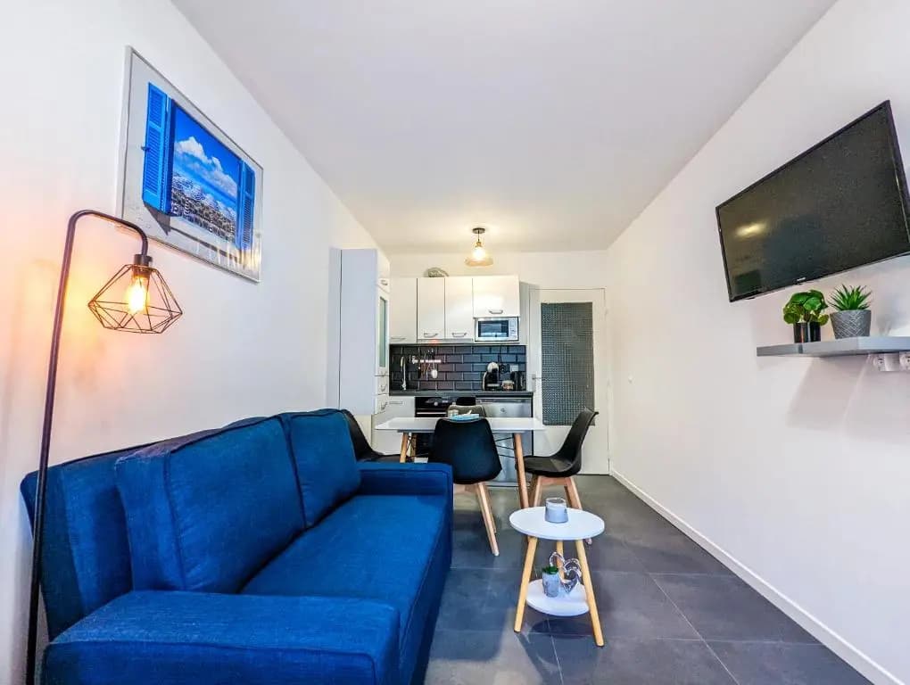 1 Min to the Beach Apartment - Kitchen - Tramway - Air Conditioner - Wifi - Promenade Des Anglais - photo 7