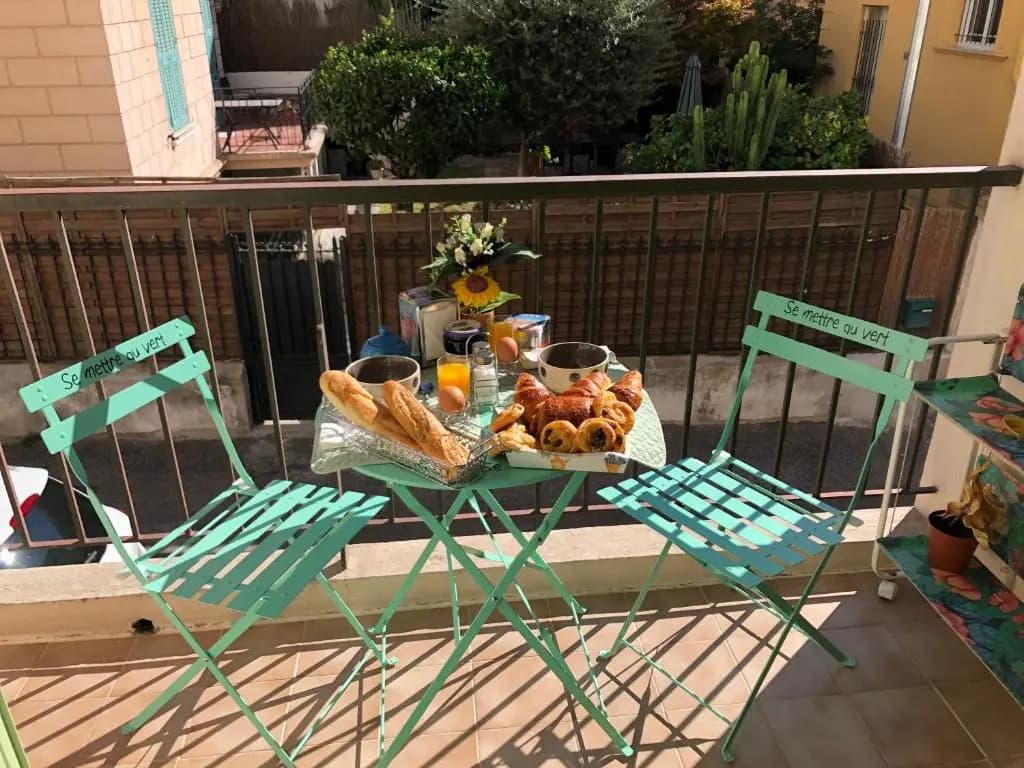Beau 3 pièces, 7 pers, 2 terrasses, centre, calme, sécurité - photo 9