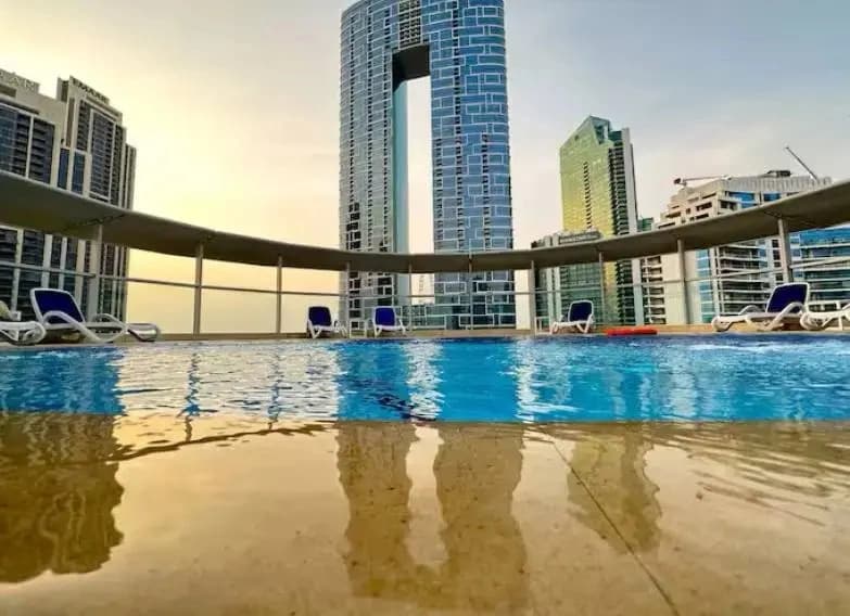 Luxry Full Marina View & RoofTop Pool Flat - photo 7