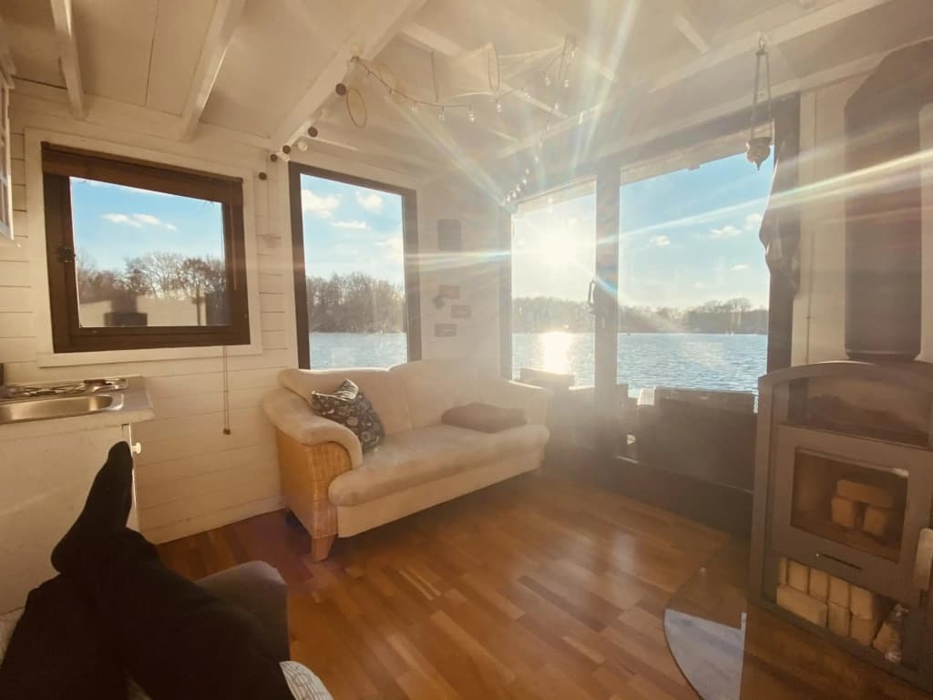 Gemütliches Hausboot mit Kamin in Berlin - photo 4