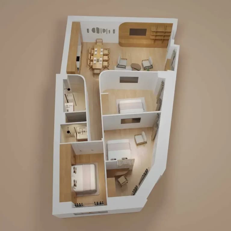 Elegant Apartment With AC - 3br-6p- Montorgueil - photo 3