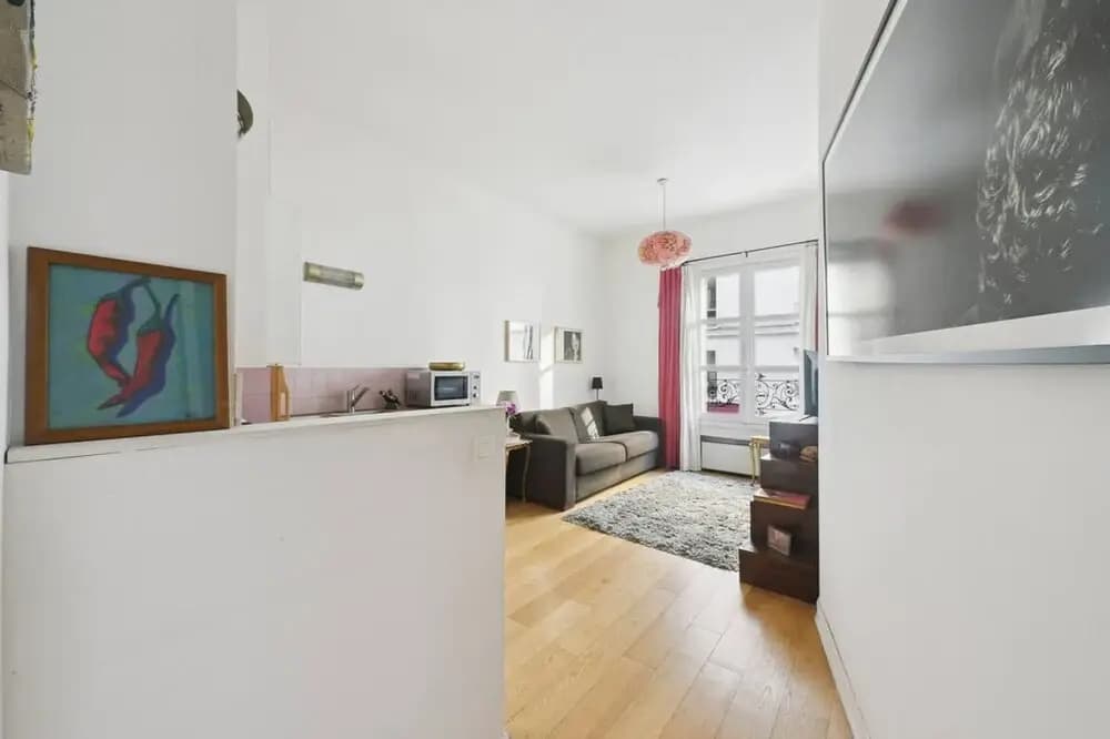 Charming Studio-montmartre-bail Mobility - photo 4