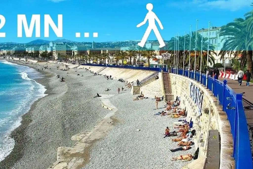 Le Rossetti 2 - F2 Lumineux, Ascenseur, Climatisation, Coeur Vieux-Nice - photo 12