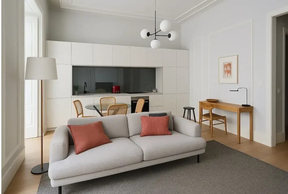2bed flat with Balcony in Central Lisbon - photo 2