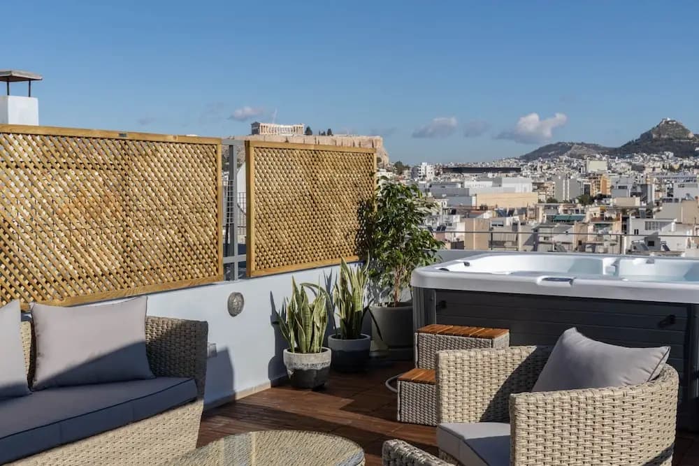 Acropolis Sky Retreat Jacuzzi 3BR Maisonette - photo 21