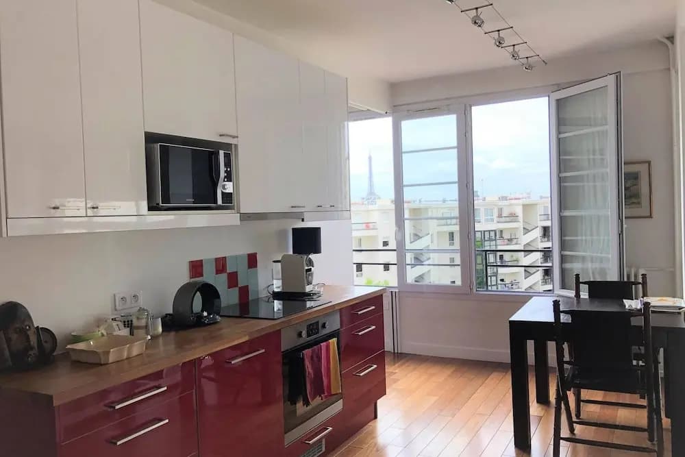 Apartment for 4 Persons View on the Eiffel Tower - photo 12