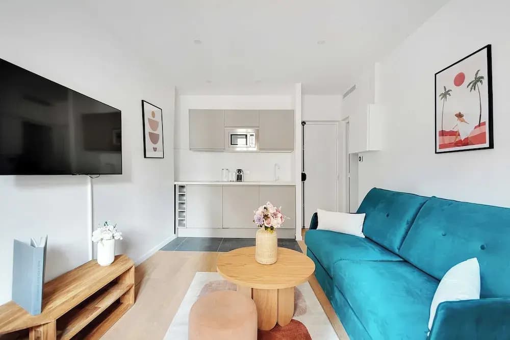 Peaceful Apartment - 1br/4p - Sacre Coeur - photo 9