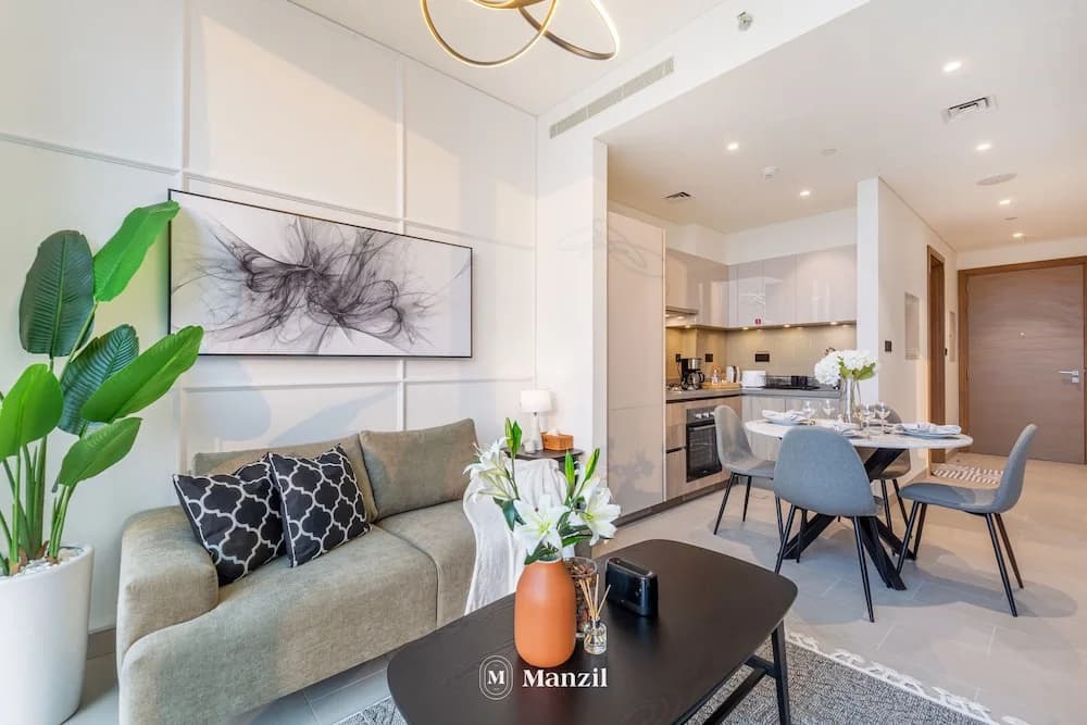 Manzil - Sleek 1BR nr Downtown w Burj views - photo 7