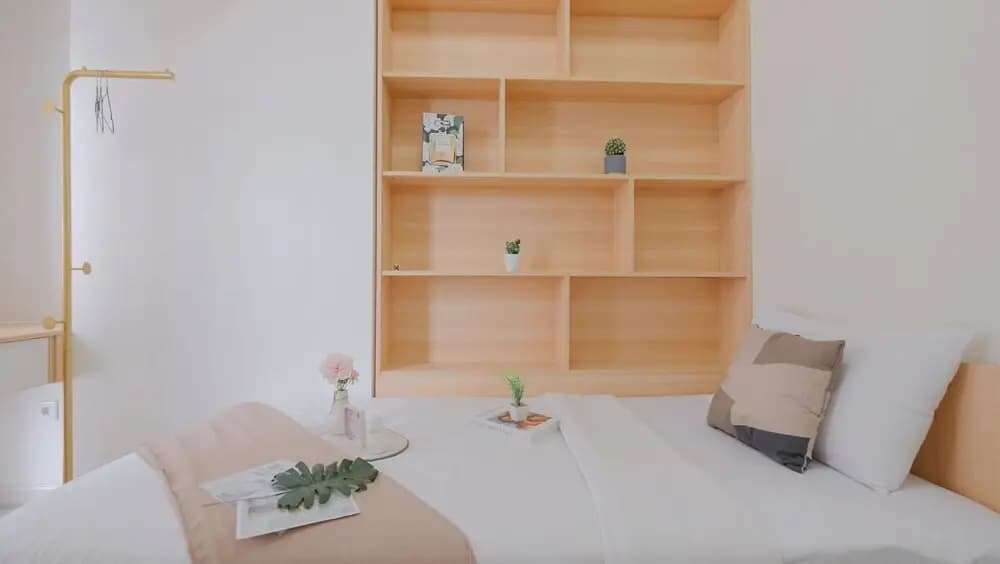 Restful And Minimalist Studio Room Tokyo Riverside Pik 2 Apartment - photo 3