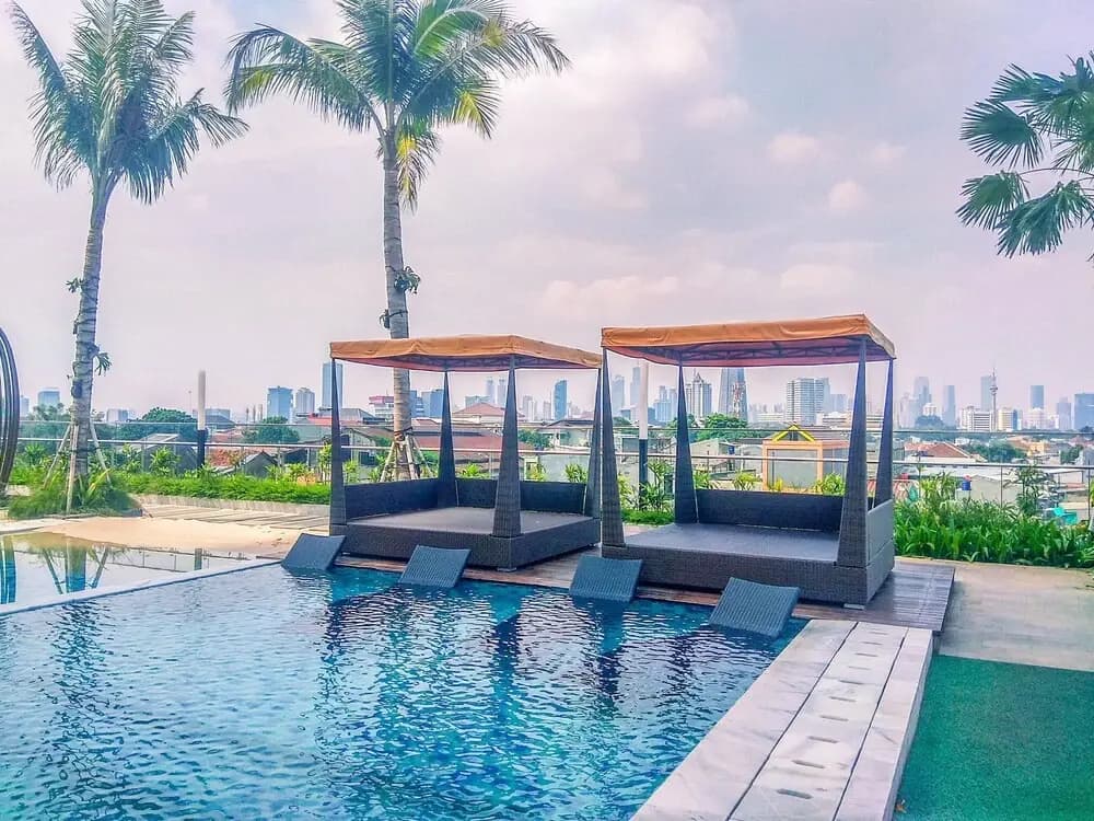 Spacious And Nice 2Br Apartment At Permata Hijau Suites - photo 14