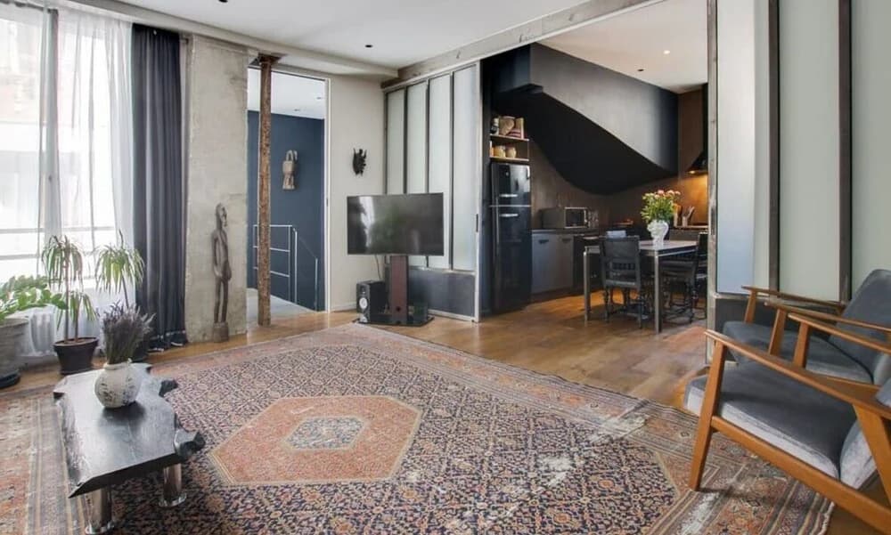 Modern Industrial 80m2 Apartment Near Bastille - photo 4
