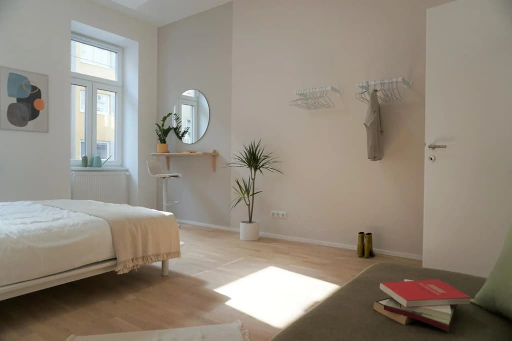 Schlicht und Elegant - Apartments mit 2 Schlafzimmern am Westbahnhof - photo 6