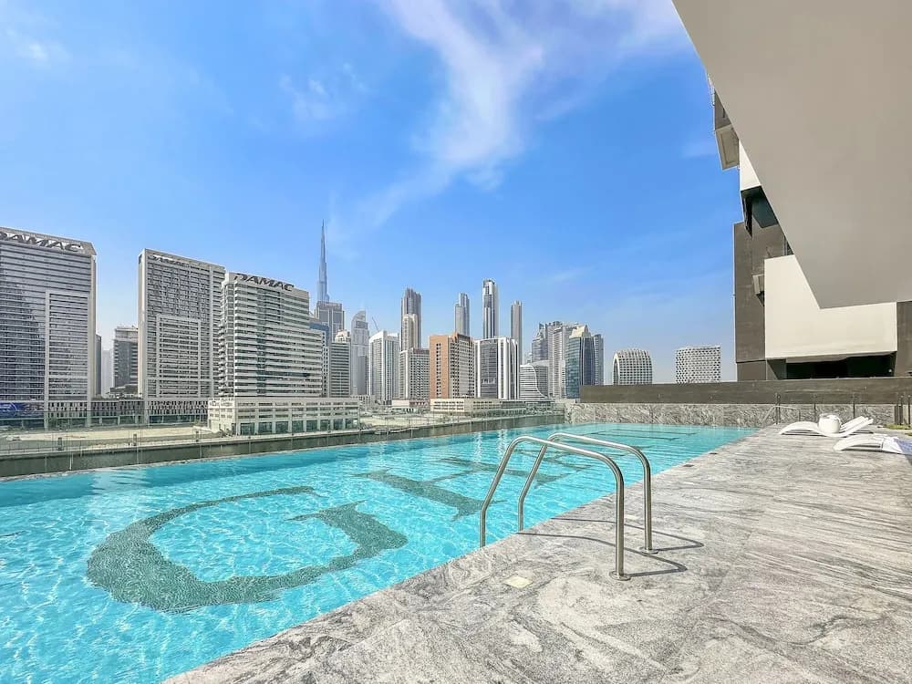 WelHome - Contemporary 1BR in Binghatti Canal & Burj Views - photo 8