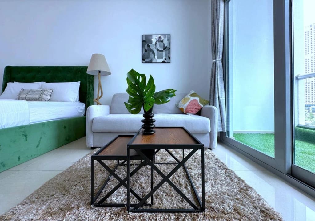 Marina View Studio | New | Balcony | Near Beach Flat - photo 11