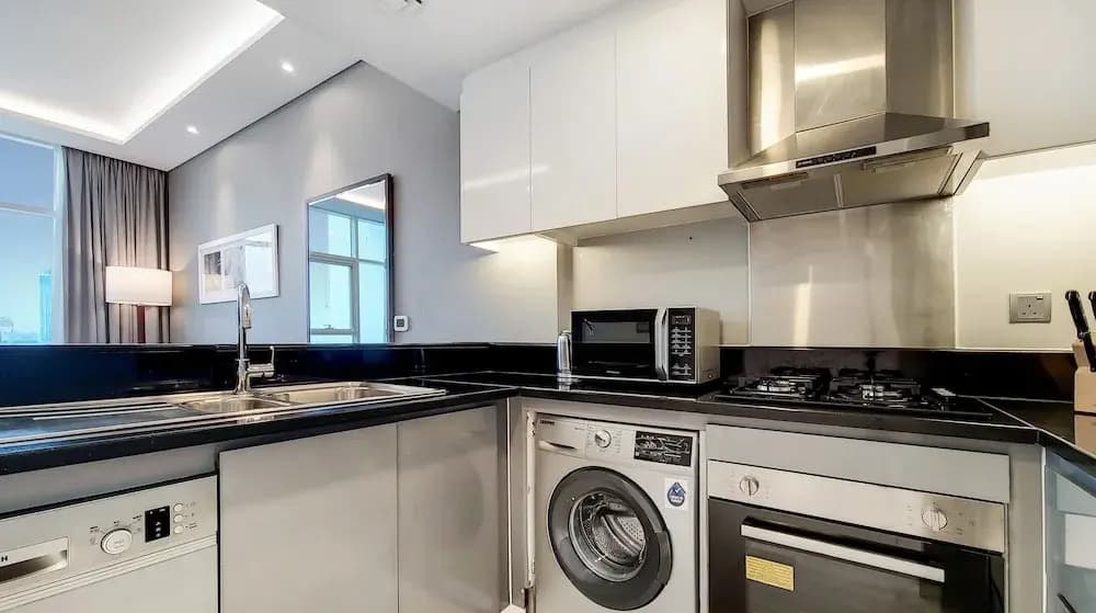 Manzil - 1BR in Business Bay w Burj & Canal Views - photo 12