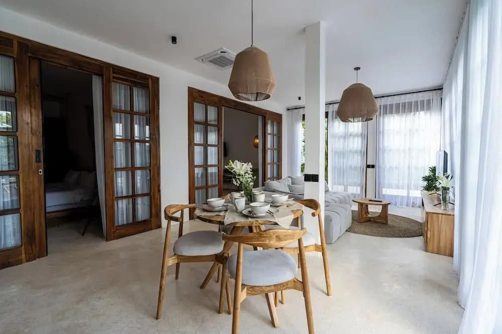 Garden Heights Villa by EVDEkimi - Elegant 3BR Jungle oasis with Hammock - photo 12