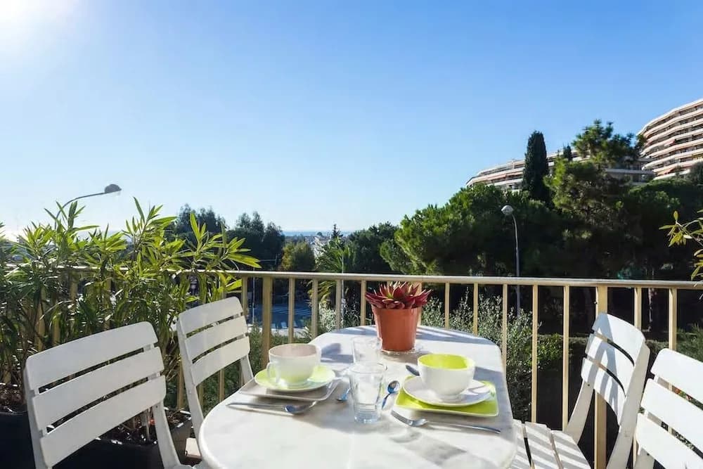 Nice Booking - Lanterne Terrasse Vue mer Parking - photo 10