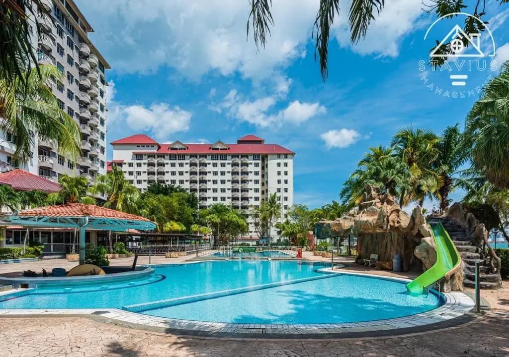 Port Dickson 6pax 2BR Glory Beach Resort Seaview - photo 8