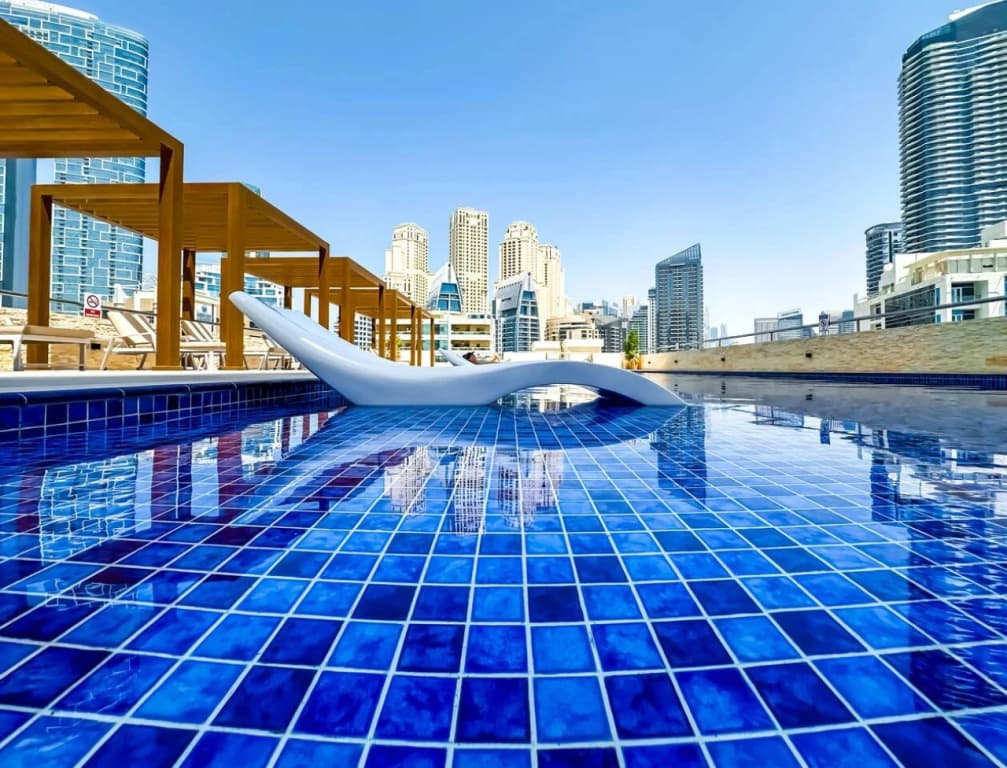 Marina View Studio | New | Balcony | Near Beach Flat - photo 1