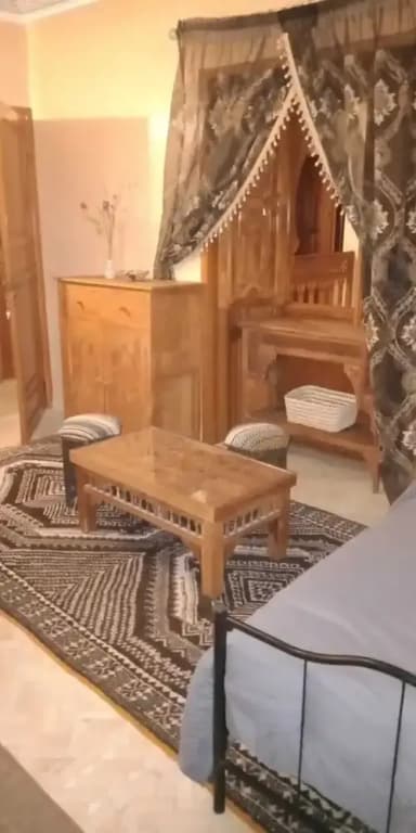 "room in Guest Room - Riad Lakouas Triple Room With Pool View" - photo 3