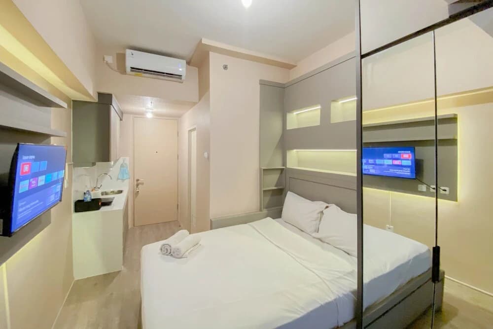 Good Deal And Lovely Studio At Tokyo Riverside Pik 2 Apartment - photo 2