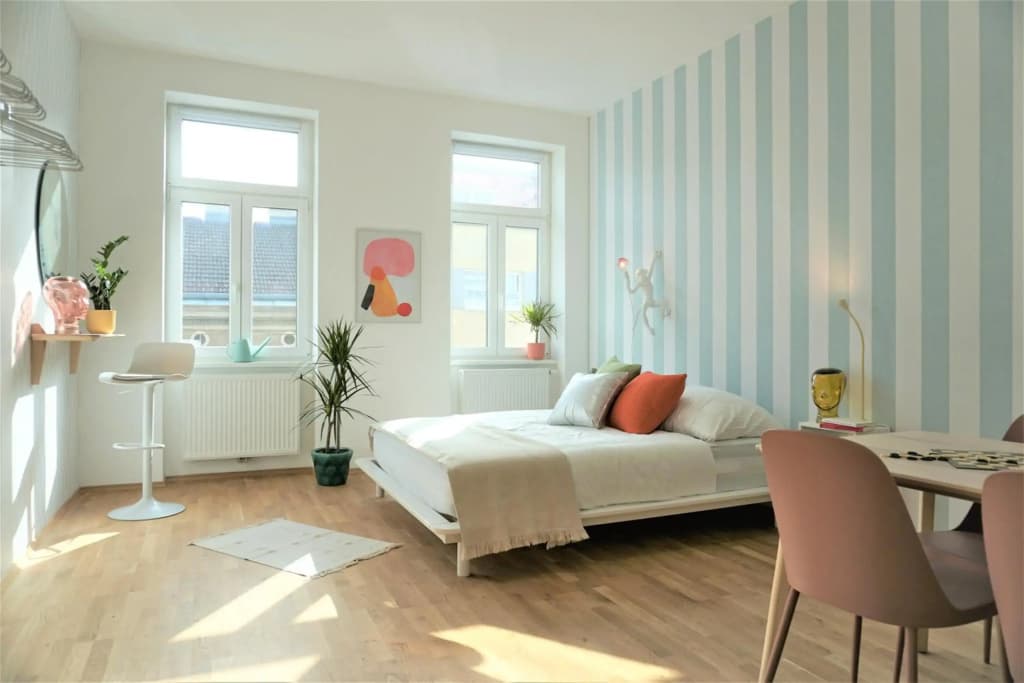 Schlicht und Elegant - Apartments mit 2 Schlafzimmern am Westbahnhof - photo 20
