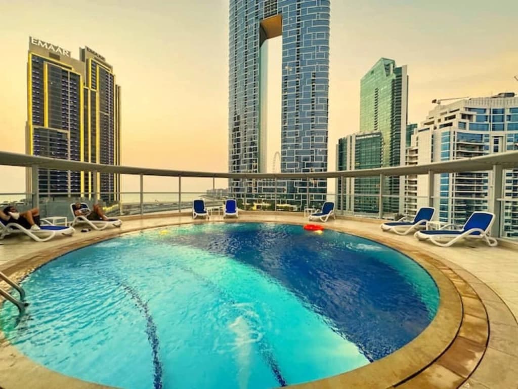 Marina 1BR Rooftop Pool Steps to JBR Beach Apartments - photo 24
