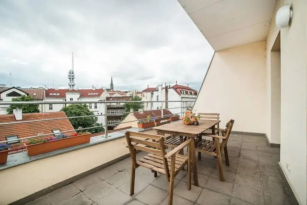 Great Terrace in Big, Central Flat - photo 13