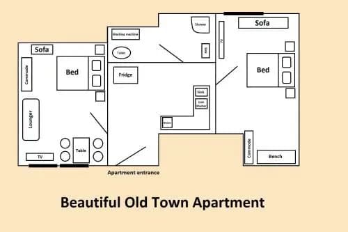 Beautiful Old Town Apartment - main photo