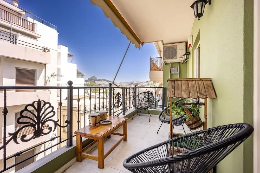 Sunny 3bd Cozy Flat Spectacular Acropolis View - photo 4
