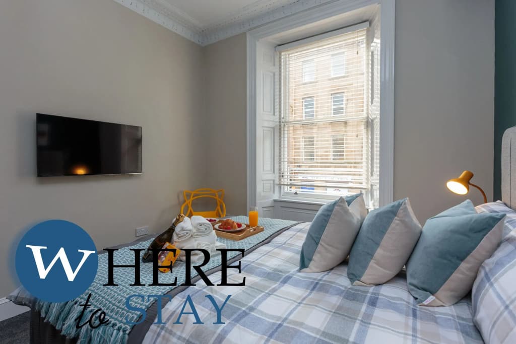 Stylish 2bed Apartment Underneath Edinburgh Castle - photo 20