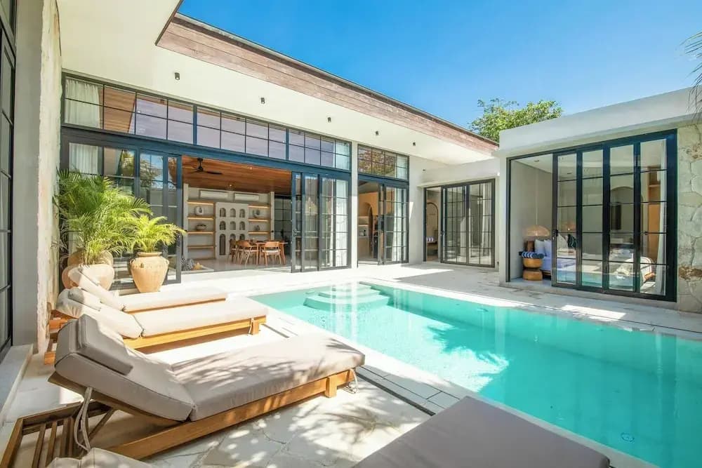 Stylish 5BR Boho Hideaway, 5 Min From Bingin Beach - photo 29
