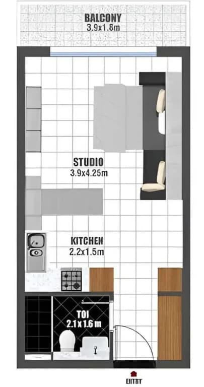 Magnificent and Elegant Studio in Al Barsha South - photo 36