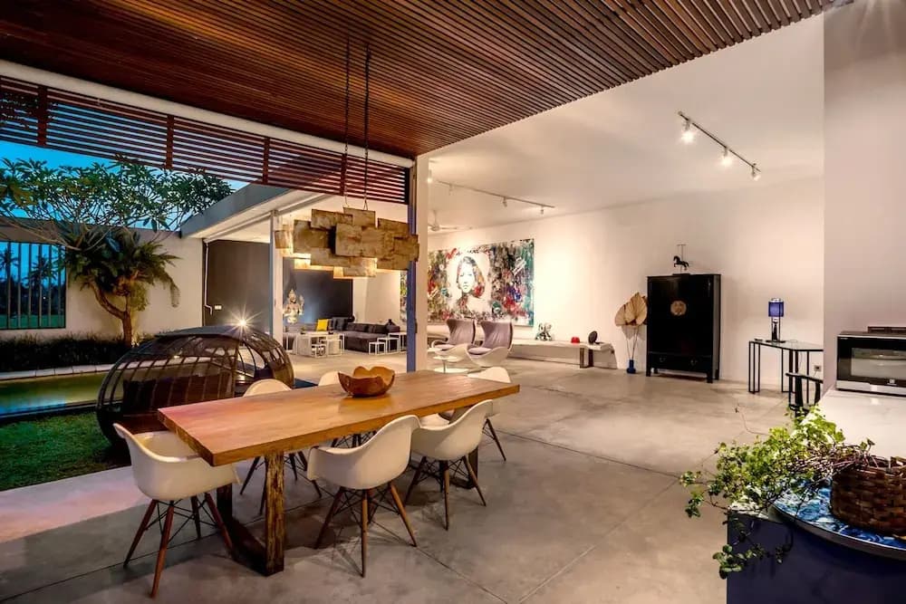 Loft Volcano by Alfred in Bali - Stylish 2 BR Loft w Pool Garden Ricefields View - photo 17