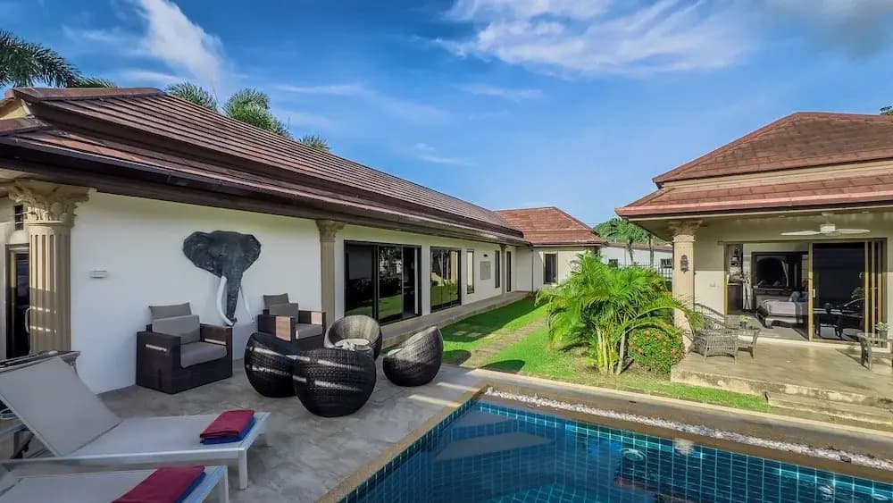 Garden bungalows 4br with private pool - photo 10