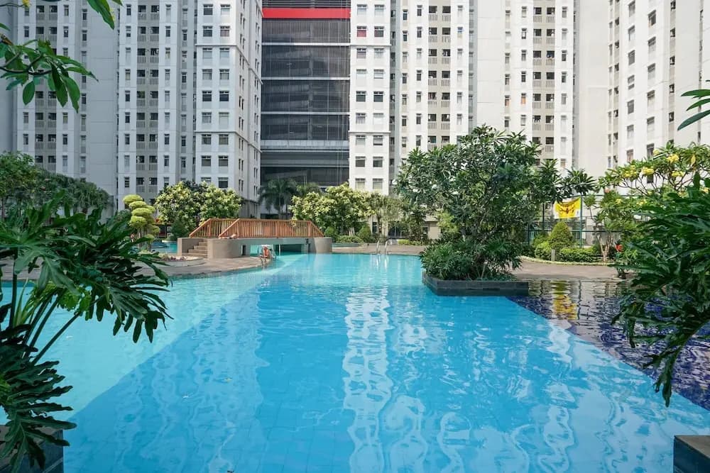 Beautiful 2Br With Direct Access To Pool Green Bay Pluit Apartment - photo 9