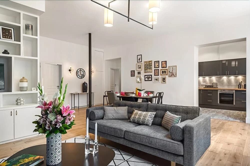 Saint Germain Bon March Chic Three Bedroom - photo 12