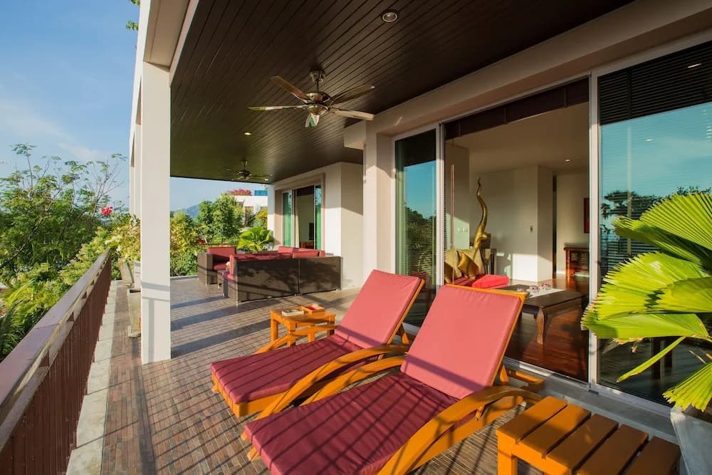 Ocean views Kata gardens penthouse 6C near Kata Noi Beach - photo 7