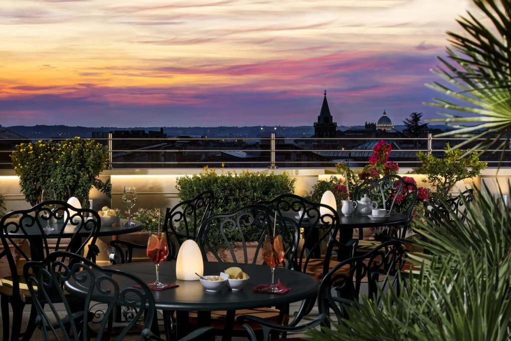 Marcella Royal Hotel - Rooftop Garden - photo 17