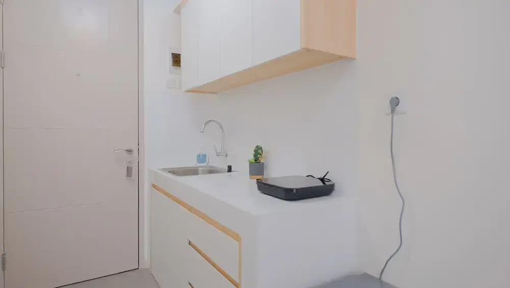 Restful And Minimalist Studio Room Tokyo Riverside Pik 2 Apartment - photo 14