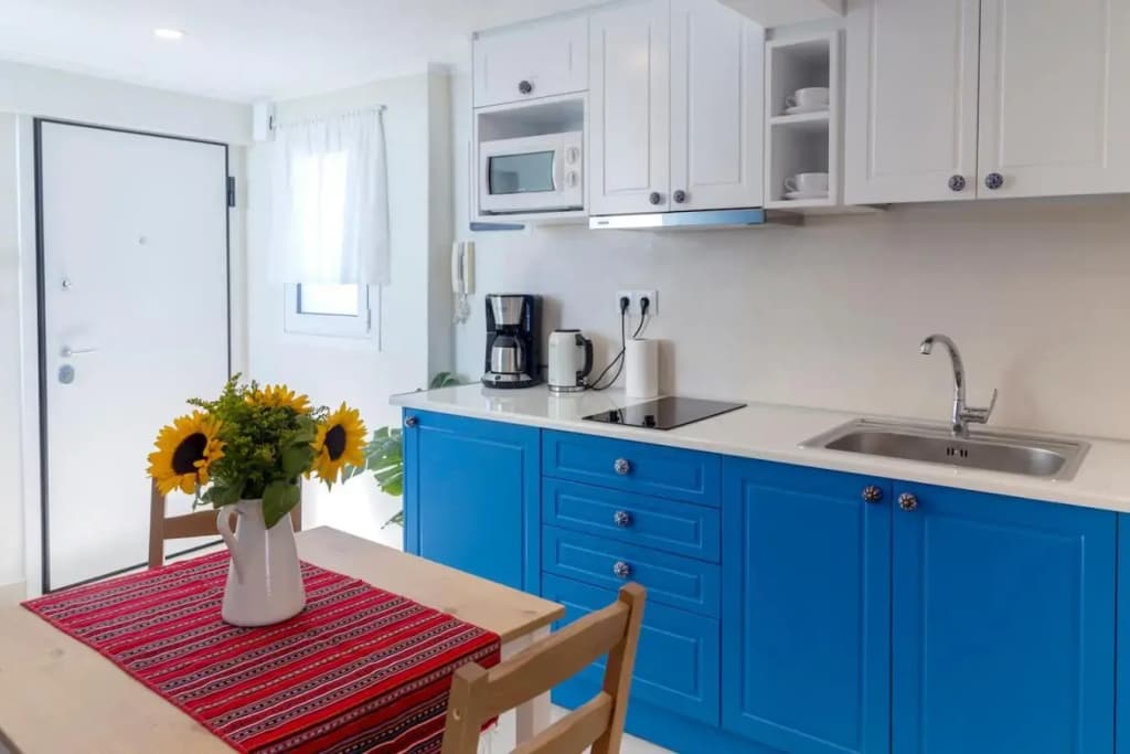 BLUE and WHITE apartment vipgreece - photo 15