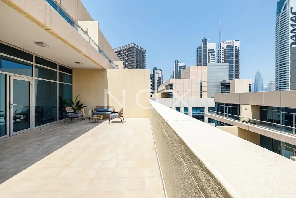 1BR with Study City View Bay Square B7 - photo 13