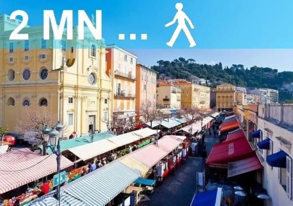 Ross 5- F2, Lumineux, Balcon, Loft, Clim, Vieux-Nice - photo 16