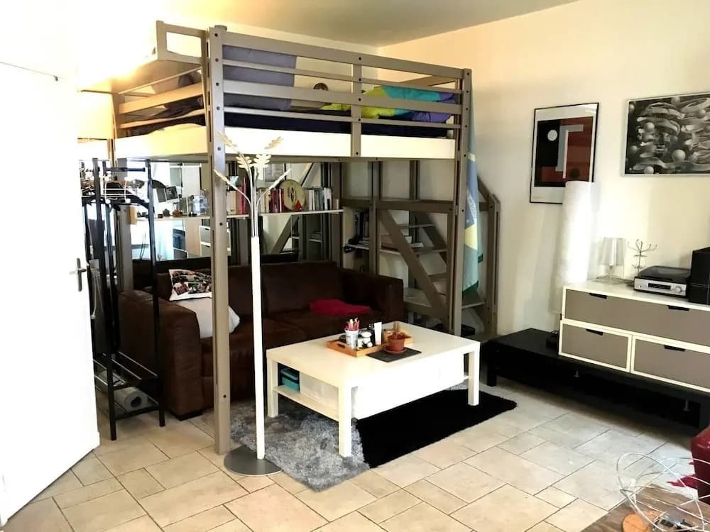 Charmant Studio Cocooning Lit Mezzanine Paris 7E - photo 6