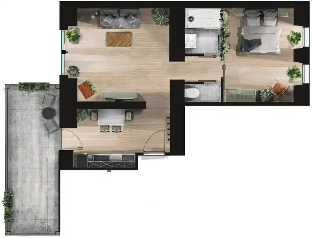 Urban Jungle Apartments - photo 12
