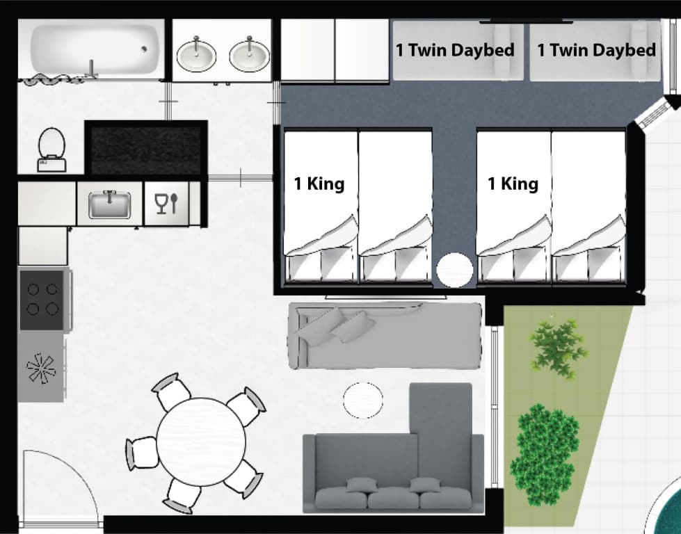 2 Room Celebration Disney Poolside Spa-golf Condo - main photo