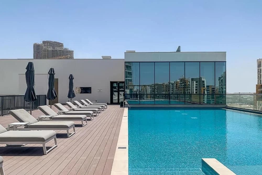 Manzil - Sleek 1BR nr Downtown w Burj views - photo 8